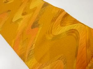 流水模様織出し名古屋帯